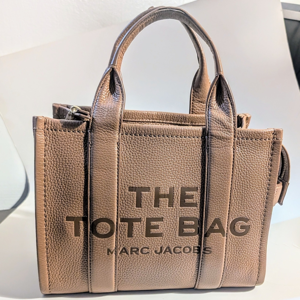Marc Jacobs Small Brown Tote Bag